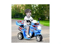Slickblue 3 Wheel Kids 6V Battery Powered Electric Toy Motorcycle