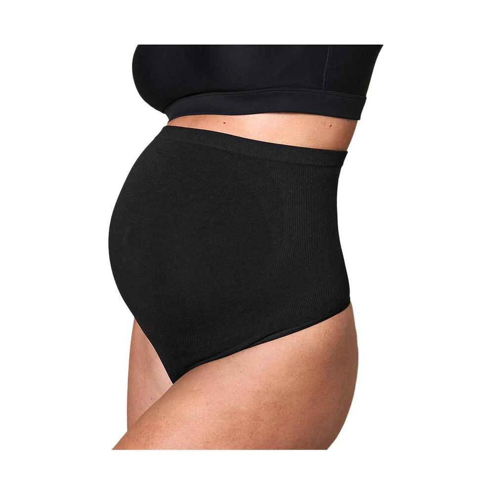 Blanqi Maternity Seamless Over Belly Support Thong