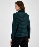 Kasper Women's Tweed Faux Double-Breasted Jacket