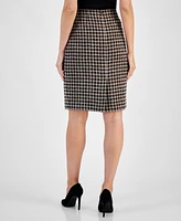 Kasper Women's Zip-Back Pencil Skirt