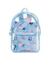 Squishmallows Clear Pvc 16.5” Backpack