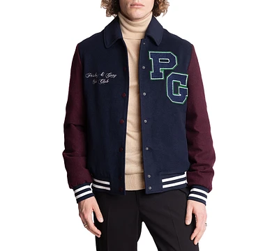 Paisley & Gray Men's Ski Club Down Varsity Jacket