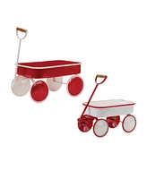 Slickblue Metal Wagon Decor (Set of 2)