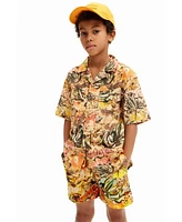 Desigual Boys Boys's Camouflage resort shirt