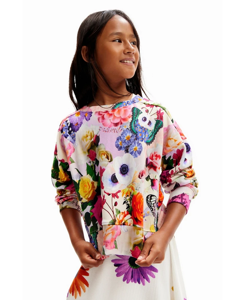 Desigual Girls Girls's Oversize fantasy sweatshirt