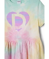 Desigual Girls Girls's Tie-dye combination dress