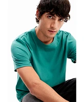 Desigual Men's Plain seamed T-shirt