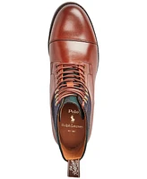 Polo Ralph Lauren Men's Bryson Leather & Wool Cap-Toe Boot