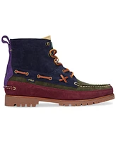 Polo Ralph Lauren Men's Ranger Mid Color-Blocked Suede Boot