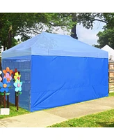 InstaHibit 1 Pack Side Wall for 10x15 Ft Ez Pop Up Canopy Tent UV50+ Shelter Sun