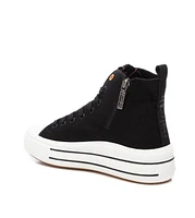 Xti Refresh Collection Women's Canvas Sneaker Boots By