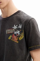 Desigual Men's T-shirt with Mickey Mouse drawing