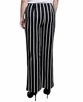 Ny Collection Wide Leg Grommet Pants