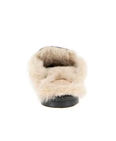 BCBGeneration Women's Tara Buckle Cozy Mule Flats