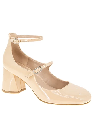 BCBGeneration Women's Maxanna Strappy Block Heel Mary Jane Pumps