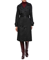 Avec Les Filles Women's Belted Hooded Trench Coat, Created for Macy's