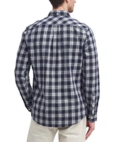 Barbour Men's Lanark Tailored-Fit Tartan Button-Down Twill Shirt