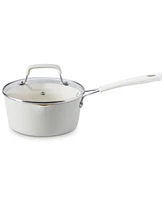 Martha Stewart Collection Heathland Premium Non-Stick Aluminum Induction 10-Pc. Cookware Set, Created for Macy's