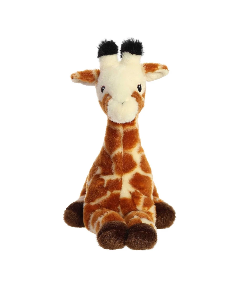 Aurora Small Giraffe Eco Nation Eco-Friendly Plush Toy Orange 8.5"