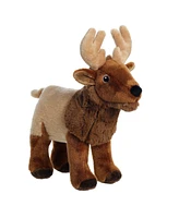 Aurora Medium Elk Eco Nation Eco-Friendly Plush Toy Brown 10.5"