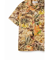 Desigual Boys Boys's Camouflage resort shirt