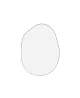 Homlux Irregular Wall Mounted Mirror 24"x32" in Black