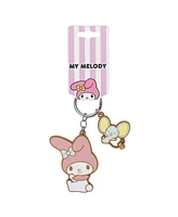 Sanrio My Melody Flat & My Melody Character Charms Keychain