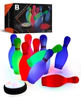 Black Series Light-Up Hover Bowling Set