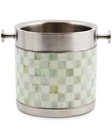 Mackenzie-Childs Sterling Check 3260 Ice Bucket