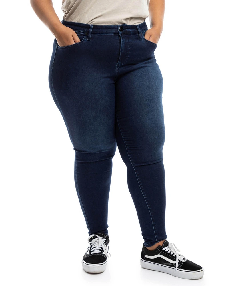 1822 Denim Plus Size 30" Better Butter Skinny Jean