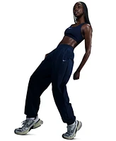 Nike Women's Sportswear Essential Mid-Rise Oversized Woven Jogger Pants