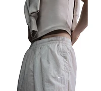 Nike Women's Sportswear Essential Mid-Rise Oversized Woven Jogger Pants