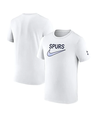 Nike Men's White Tottenham Hotspur Swoosh T-Shirt