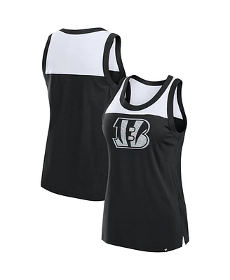 Fanatics Women's Black Cincinnati Bengals Sequin Tank Top