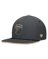 Fanatics Men's Charcoal Vegas Golden Knights 2024 Nhl Draft Snapback Hat