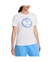 Nike Women's White Team Usa Puck Club T-Shirt