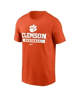 Nike Men's Orange Clemson Tigers Baseball T-Shirt