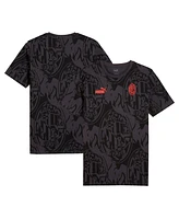 Puma Men's Black Ac Milan ftblCulture Aop T-Shirt