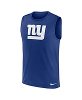 Nike Men's Royal New York Giants Blitz Legend Muscle Perform Tank Top