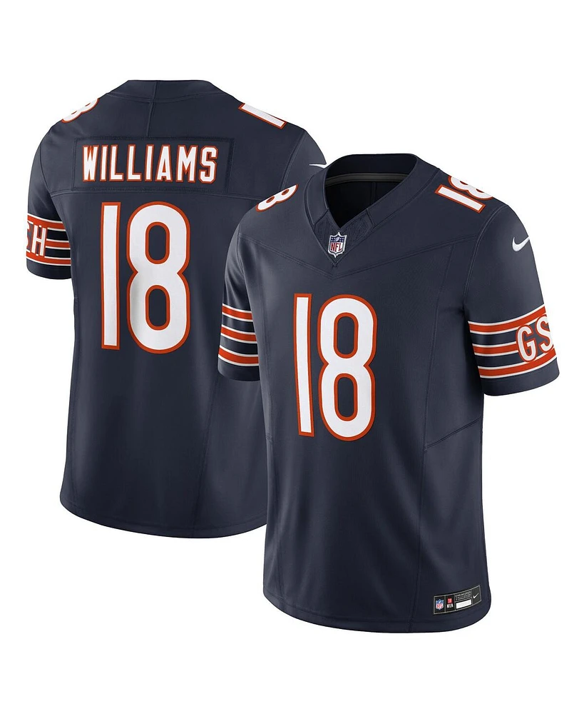 Nike Men's Caleb Williams Navy Chicago Bears Vapor F.u.s.e. Limited Jersey