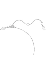 Swarovski Stilla Pendant Square Cut, White, Necklace