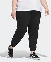 Adidas Plus All Szn Fleece Loose-fit Jogger Pants