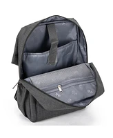Izod Youth Business Travel Slim Durable Laptop Backpack Usb Charging Port, Computer Bag Fits 15.6 Inch Notebook