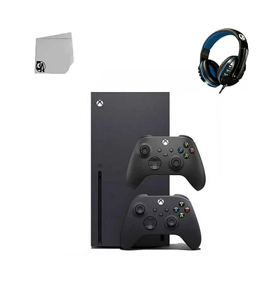 Bolt Axtion Xbox Series X 16GB Video Game Console Black with Extra Controller Bundle Like New