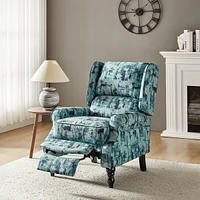 Hulala Home Asikli Manual Recliner with Wingback Design