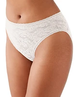 Wacoal Women's High Profile High-Cut Lace Underwear