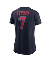 Nike Women's C.j. Stroud Navy Houston Texans Player Name Number T-Shirt