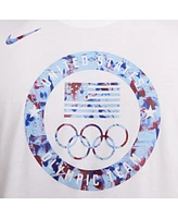 Nike Men's White Team Usa Puck Club T-Shirt