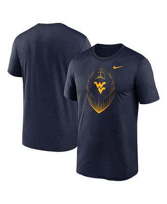 Nike Men's Navy West Virginia Mountaineers Primetime Legend Icon Performance T-Shirt