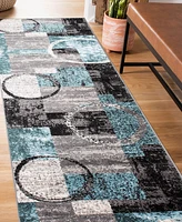 Main Street Rugs Alba 307 2'7"x6' Area Rug